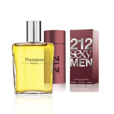 parfum isi ulang pria terlaris Carolina Herrera 212 sexy men